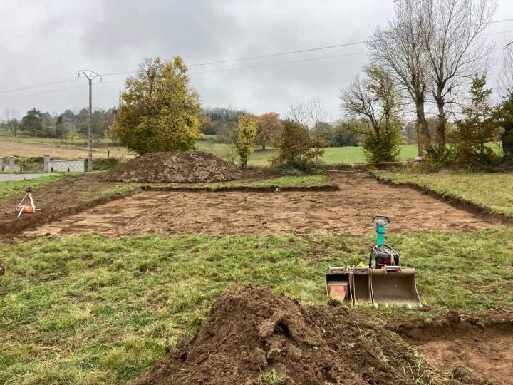 Préparation terrain Yssingeaux