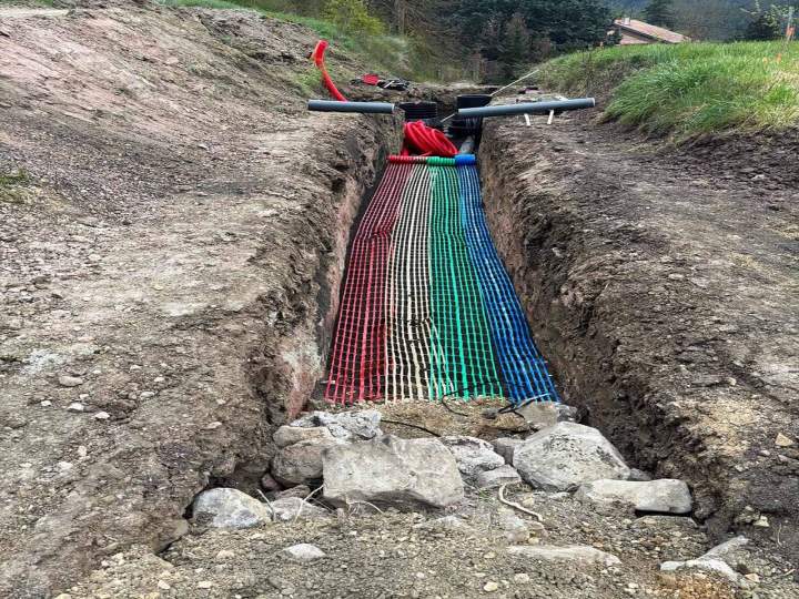 Travaux de raccordement aux réseaux divers Yssingeaux
